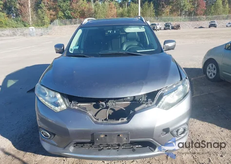 2015 Nissan Rogue Sl z USA, uszkodzony, nr VIN 5N1AT2MV7FC904993